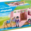 Jeux De Construction-Playmobil Country Van avec chevaux - 71237