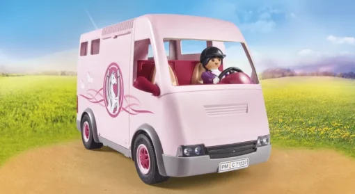 Jeux De Construction-Playmobil Country Van avec chevaux - 71237