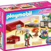 Jeux De Construction-Playmobil Dollhouse Salon Avec Cheminée - 70207