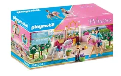 Jeux De Construction-Playmobil Princess Princesse avec chevaux et instructeur - 70450