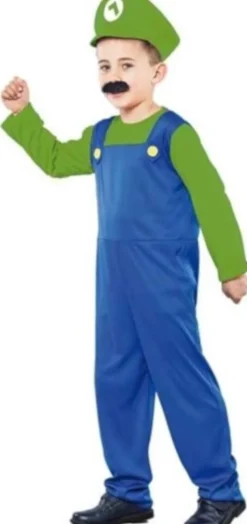 Déguisements Enfants-Euro Shop Plombier Vert - 4-6 ans