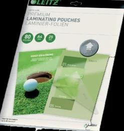 Pochettes De Plastification-Leitz Pochettes à plastifier A4 25 pcs