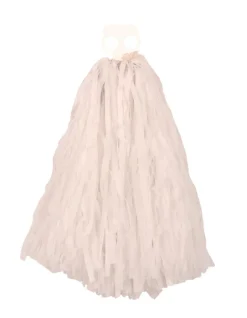 Accessoires-Partyline Pompon de pom pom girl avec anneaux - Blanc