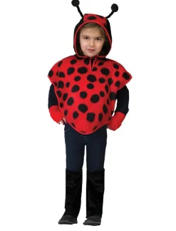 Déguisements Pour Bébés Et Jeunes Enfants-Euro Shop Poncho coccinelle - Taille 110
