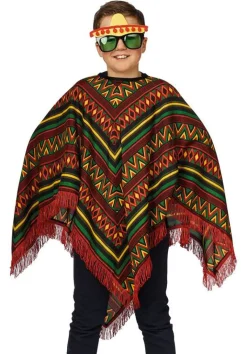 Accessoires-Partyline Poncho Mexique - Enfants