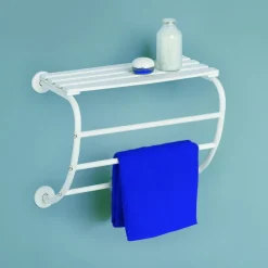Accessoires-Allibert Porte essuie main blanc Corfou