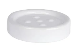 Accessoires-Wenko Porte savon Polaris blanc