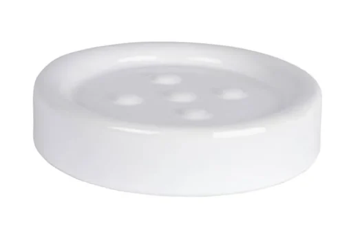 Accessoires-Wenko Porte savon Polaris blanc