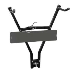 Porte-vélos-Carpoint Porte- vèlos avec porte plaque d'immatriculation