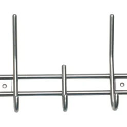 Porte Manteau | Accessoires-Linea Bertomani Portemanteau 1 petit et 2 grands inox