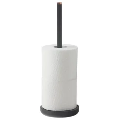 Accessoires De Toilette-Tiger Porte-rouleaux de rechange Urban à poser - noir
