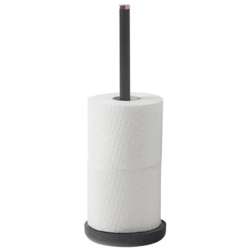 Accessoires De Toilette-Tiger Porte-rouleaux de rechange Urban à poser - noir