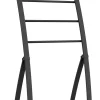 Porte-serviettes-Allibert Porte-serviettes 5 barres noir mat