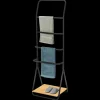 Porte-serviettes-Wenko Porte-serviettes Verona 156,5x51x40 cm noir