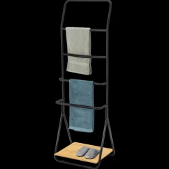 Porte-serviettes-Wenko Porte-serviettes Verona 156,5x51x40 cm noir