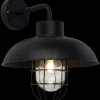 Éclairage Extérieur | Appliques Extérieur-Brilliant Portland lampe murale noir IP44 E27 40W