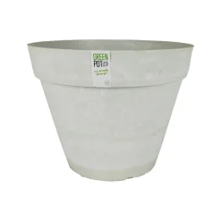 Pots À Fleurs Et Jardinières-Merkloos Pot Lucca eco 25 l blanc