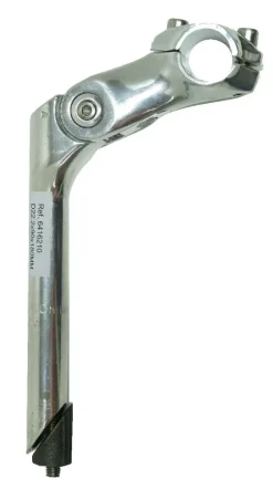 Accessoires Vélo-Maxxus Potence réglable alu argent Dia.22,2 mm / 180 mm / ext.90 mm