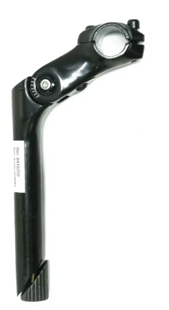 Accessoires Vélo-Maxxus Potence réglable alu noire Dia.25,4 mm / 180 mm / ext.90 mm
