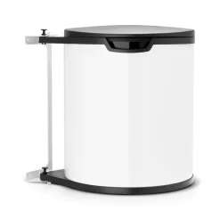 Poubelles Et Sacs-Brabantia Poubelle encastrable 15 L blanc