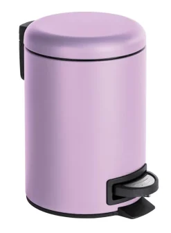 Accessoires De Toilette-Wenko Poubelle Leman mauve claire 3 L