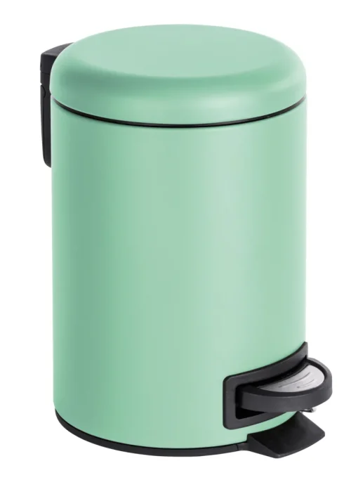 Accessoires De Toilette-Wenko Poubelle Leman vert menthe 3 L