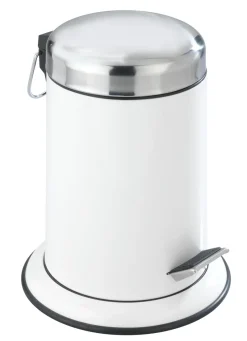 Accessoires De Toilette-Wenko Poubelle Retoro blanc 3 L