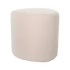 Tabourets Et Poufs-DDD Pouf Tirana - Ø40x38cm - Vanille