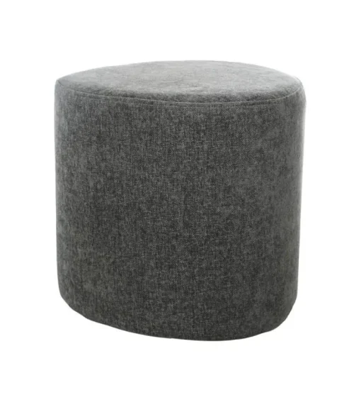 Tabourets Et Poufs-DDD Pouf Tirana - Ø40x38cm - Vert Pin