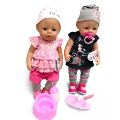 Poupées Et Peluches-DDD Toys Poupée 46 cm avec accessoires