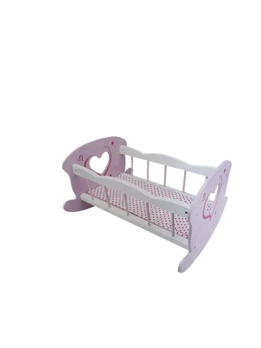 Poupées Et Peluches-DDD Toys POUPÉE BERCEAUX EN BOIS