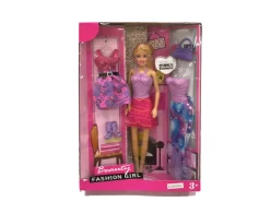 Poupées Et Peluches-DDD Toys Poupée mannequin Elly + accessoires