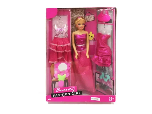 Poupées Et Peluches-DDD Toys Poupée mannequin Jenna + Accessoires