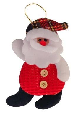 Décoration De Sapin-DDD Poupée noël rouge