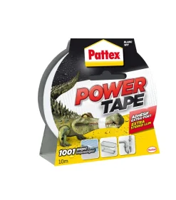 Rubans Adhésif-Pattex Power tape blanc 10 m