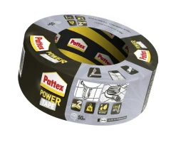 Rubans Adhésif-Pattex Power tape gris 50 m