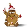 Statues, Figurines Et Maisons-DDD Toys Père Noël en pain d'épice avec lumière LED 35cm
