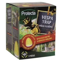 Anti-insectes (rideaux À Mouches, Sprays, Stickers, Boite Anti-fourmis, Etc.)-Euro Shop Protecta piège à guêpes avec appât attrape 500ml