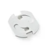 Verrous / Pinces / Protecteurs-Jippie's Protection Cache prise blanc x5