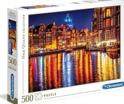 Puzzles-Clementoni Puzzle 500 Amsterdam