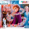 Puzzles-Clementoni Puzzle 104 Glitter Disn.Frozen2