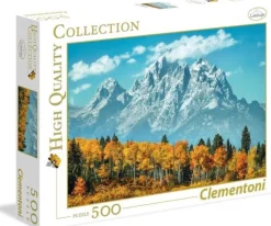 Puzzles-Clementoni Puzzle 500 Grand Teton In Fall