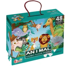 Puzzles-DDD Toys Puzzle animaux jungle 48 pièces