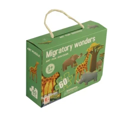 Puzzles-DDD Toys Puzzle Animaux Sauvages - 60pcs