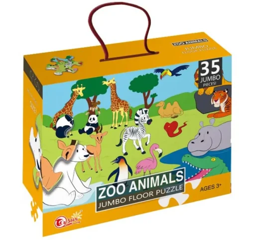 Puzzles-DDD Toys Puzzle dans le zoo 35 pièces