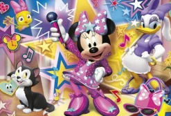 Puzzles-Clementoni Puzzle 60Maxi Minnie Happy Help