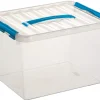 Boîtes En Plastique-Sunware Q - line boîte de rangement 22 L bleu