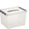 Boîtes En Plastique-Sunware Q - line boîte de rangement 22 L transparent