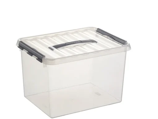 Boîtes En Plastique-Sunware Q - line boîte de rangement 22 L transparent