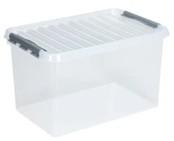Boîtes En Plastique-Sunware Q - line box 62 L transparent / metal